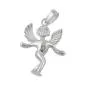 Preview: Anhänger 25x18mm Engel Silber 925