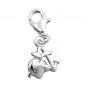 Preview: Anhänger 10mm Charm Seemannsgrab glänzend Silber 925 Preview: Anhänger 10mm Charm Seemannsgrab glänzend Silber 925