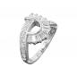 Preview: Ring 14mm mit vielen Zirkonias glänzend rhodiniert Silber 925 Ringgröße 60 Preview: Ring 14mm mit vielen Zirkonias glänzend rhodiniert Silber 925 Ringgröße 60