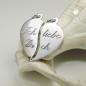 Preview: Anhänger 18x17mm Doppelanhänger Herz mit Gravur - Ich liebe Dich - Silber 925 Preview: Anhänger 18x17mm Doppelanhänger Herz mit Gravur - Ich liebe Dich - Silber 925
