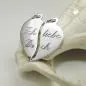 Preview: Anhänger 18x17mm Doppelanhänger Herz mit Gravur - Ich liebe Dich - Silber 925 Preview: Anhänger 18x17mm Doppelanhänger Herz mit Gravur - Ich liebe Dich - Silber 925