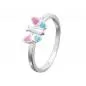 Preview: Ring Kinderring Schmetterling rosa hellblau Silber 925 Ringgröße 42 Preview: Ring Kinderring Schmetterling rosa hellblau Silber 925 Ringgröße 42