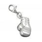 Preview: Anhänger 15x10mm Charm Boxhandschuh Silber 925 Preview: Anhänger 15x10mm Charm Boxhandschuh Silber 925
