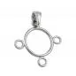 Preview: Anhänger 21mm für Charm-Anhänger glänzend rhodiniert Silber 925 Preview: Anhänger 21mm für Charm-Anhänger glänzend rhodiniert Silber 925