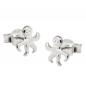 Preview: Ohrstecker Ohrring 8x9mm Krake glänzend rhodiniert Silber 925 Preview: Ohrstecker Ohrring 8x9mm Krake glänzend rhodiniert Silber 925