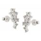 Preview: Ohrstecker Ohrring 13x6mm Blume mit Zirkonias Silber 925 Preview: Ohrstecker Ohrring 13x6mm Blume mit Zirkonias Silber 925