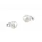 Preview: Ohrstecker Ohrring 6mm Süßwasserzuchtperle mit Silberkreuz Silber 925 Preview: Ohrstecker Ohrring 6mm Süßwasserzuchtperle mit Silberkreuz Silber 925