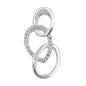 Preview: Anhänger 21x10mm mit 3 Ellipsen und Zirkonias Silber 925 Preview: Anhänger 21x10mm mit 3 Ellipsen und Zirkonias Silber 925