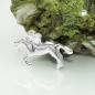 Preview: Anhänger 12x23mm Pferd glänzend Silber 925 Preview: Anhänger 12x23mm Pferd glänzend Silber 925