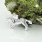 Preview: Anhänger 12x23mm Pferd glänzend Silber 925 Preview: Anhänger 12x23mm Pferd glänzend Silber 925