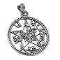 Preview: Anhänger 21mm Pentagramm Amulett geschwärzt Silber 925 Preview: Anhänger 21mm Pentagramm Amulett geschwärzt Silber 925