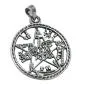 Preview: Anhänger 21mm Pentagramm Amulett geschwärzt Silber 925 Preview: Anhänger 21mm Pentagramm Amulett geschwärzt Silber 925