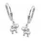 Preview: Ohrbrisur Ohrhänger Ohrringe 21x7mm kleiner Elefant glänzend Silber 925 Preview: Ohrbrisur Ohrhänger Ohrringe 21x7mm kleiner Elefant glänzend Silber 925