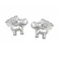 Preview: Ohrstecker Ohrringe 6x7mm kleiner Elefant glänzend Silber 925 Preview: Ohrstecker Ohrringe 6x7mm kleiner Elefant glänzend Silber 925