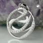 Preview: Anhänger 23mm mit Zirkonias glänzend rhodiniert Silber 925 Preview: Anhänger 23mm mit Zirkonias glänzend rhodiniert Silber 925