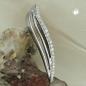 Preview: Anhänger 32x6mm mit Zirkonias glänzend rhodiniert Silber 925 Preview: Anhänger 32x6mm mit Zirkonias glänzend rhodiniert Silber 925