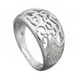 Preview: Ring 10mm mit Zirkonias glänzend rhodiniert Silber 925 Ringgröße 54 Preview: Ring 10mm mit Zirkonias glänzend rhodiniert Silber 925 Ringgröße 54