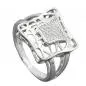 Preview: Ring 16mm mit vielen Zirkonias glänzend rhodiniert Silber 925 Ringgröße 60 Preview: Ring 16mm mit vielen Zirkonias glänzend rhodiniert Silber 925 Ringgröße 60