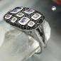 Preview: Ring 13x22mm mit Zirkonias lila-schwarz glänzend rhodiniert Silber 925 Ringgröße 60 Preview: Ring 13x22mm mit Zirkonias lila-schwarz glänzend rhodiniert Silber 925 Ringgröße 60