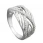 Preview: Ring 11mm mit vielen Zirkonias glänzend rhodiniert Silber 925 Ringgröße 58 Preview: Ring 11mm mit vielen Zirkonias glänzend rhodiniert Silber 925 Ringgröße 58
