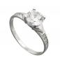 Preview: Ring 8mm Zirkonias glänzend rhodiniert Silber 925 Ringgröße 58 Preview: Ring 8mm Zirkonias glänzend rhodiniert Silber 925 Ringgröße 58