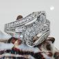 Preview: Ring 14mm mit vielen Zirkonias glänzend rhodiniert Silber 925 Ringgröße 56 Preview: Ring 14mm mit vielen Zirkonias glänzend rhodiniert Silber 925 Ringgröße 56