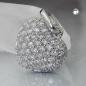Preview: Anhänger 12x13mm Herz mit Zirkonias rhodiniert Silber 925 Preview: Anhänger 12x13mm Herz mit Zirkonias rhodiniert Silber 925