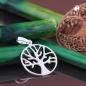Preview: Anhänger 18mm Baum des Lebens kreisrund glänzend Silber 925 Preview: Anhänger 18mm Baum des Lebens kreisrund glänzend Silber 925