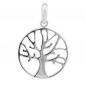 Preview: Anhänger 18mm Baum des Lebens kreisrund glänzend Silber 925 Preview: Anhänger 18mm Baum des Lebens kreisrund glänzend Silber 925