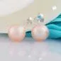 Preview: Ohrstecker Ohrring ca. 8x6mm Süßwasserzuchtperle roséfarben unrund Silber 925 Preview: Ohrstecker Ohrring ca. 8x6mm Süßwasserzuchtperle roséfarben unrund Silber 925