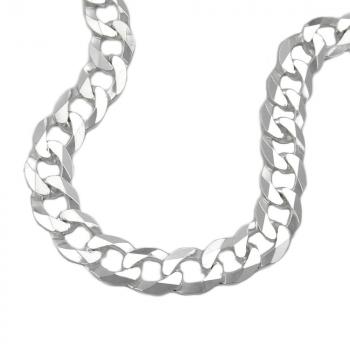 Kette 67mm flache Panzerkette Silber 925 50cm
