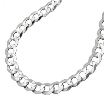 Kette 45mm flache Panzerkette Silber 925 55cm