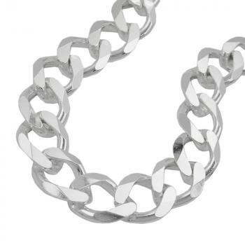 Armband 11x3mm Weitpanzer Silber 925 21cm