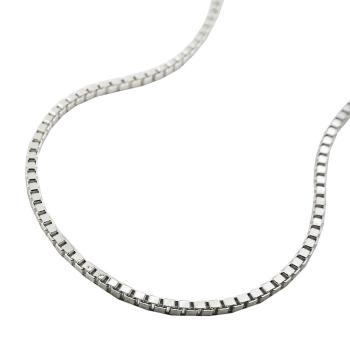 Fußkette 1mm Venzianerkette längenvariabel mit 3 Ösen Silber 925 27cm