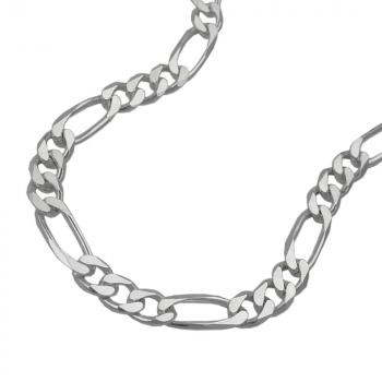 Armband 48mm Figarokette flach Silber 925 19cm