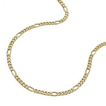 Kette 1,6mm Figarokette 9Kt GOLD 45cm