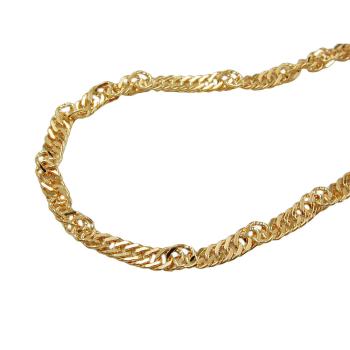 Kette 1,8mm Singapurkette 9Kt GOLD 50cm