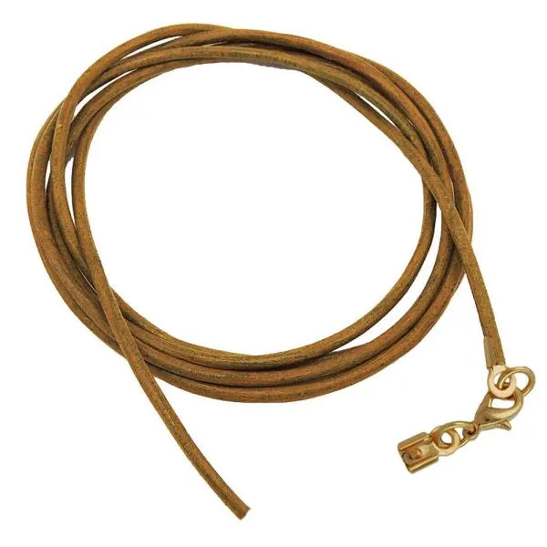 Lederband Rundschnur Rindleder 2mm olivgrün khaki gefärbt mit 1x Verschluss goldfarbig ca. 1m Lederband Rundschnur Rindleder 2mm olivgrün khaki gefärbt mit 1x Verschluss goldfarbig ca. 1m