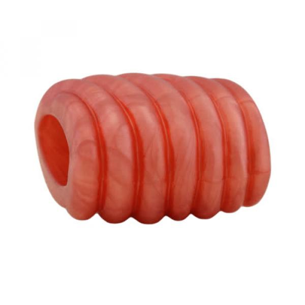 Tuchring 35x34x23mm Spirale Kunststoff korallrot-seidig matt Tuchring 35x34x23mm Spirale Kunststoff korallrot-seidig matt