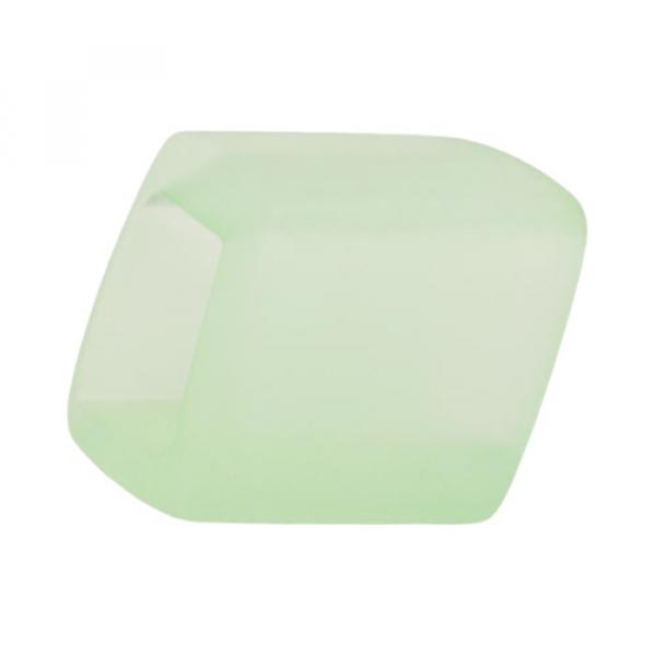 Tuchring 45x36x18mm Sechseck lindgrün-transparent matt Kunststoff Tuchring 45x36x18mm Sechseck lindgrün-transparent matt Kunststoff