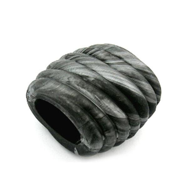 Tuchring 35x34x23mm Spirale Kunststoff schwarz-grau-silber-marmoriert matt Tuchring 35x34x23mm Spirale Kunststoff schwarz-grau-silber-marmoriert matt