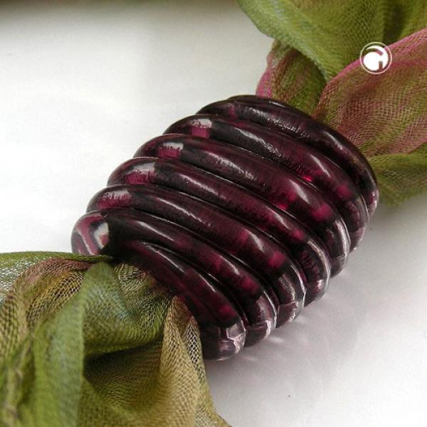Tuchring 35x34x23mm Spirale Kunststoff pflaume-transparent glänzend Tuchring 35x34x23mm Spirale Kunststoff pflaume-transparent glänzend
