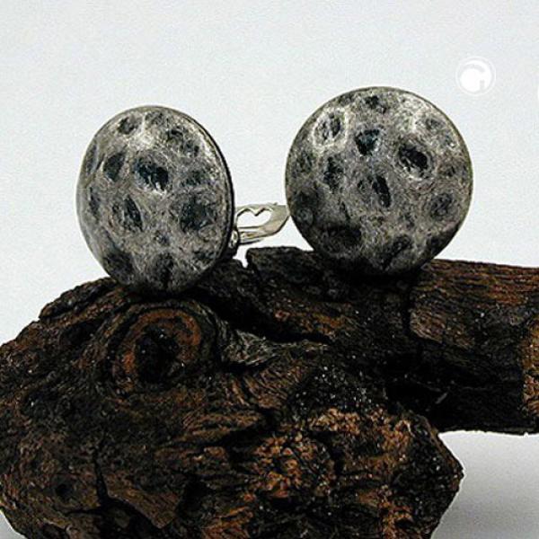 Clip 18mm rund altsilberfarben gehämmert glänzend Kunststoff-Bouton Clip 18mm rund altsilberfarben gehämmert glänzend Kunststoff-Bouton