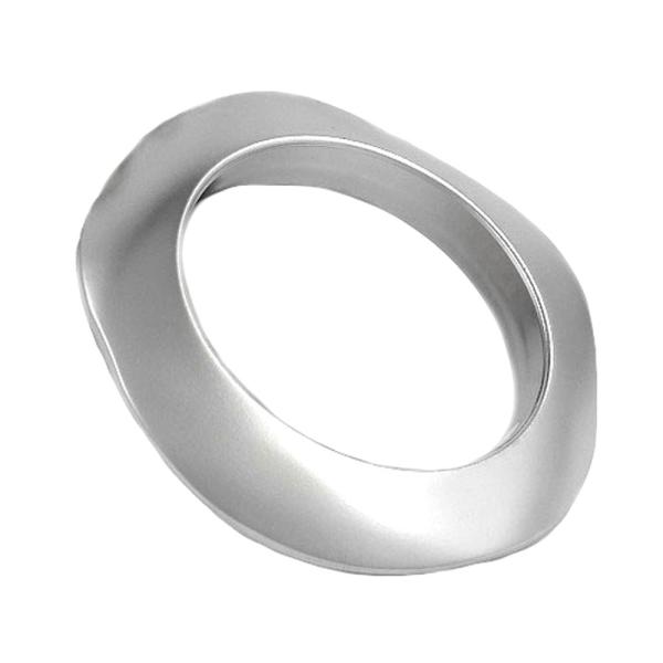 Armreifen 98x16mm Kunststoff chrom matt Armreifen 98x16mm Kunststoff chrom matt