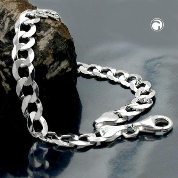 Armband 67mm Panzerkette flach Silber 925 21cm Armband 67mm Panzerkette flach Silber 925 21cm