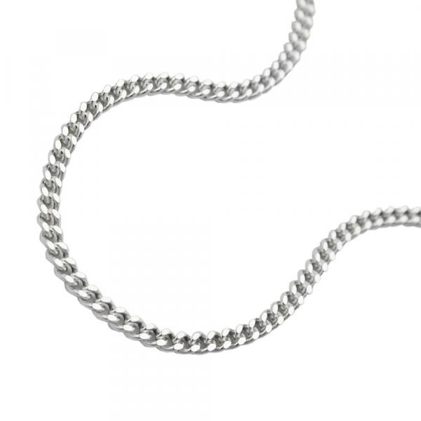Kette 14mm Flachpanzerkette 2x diamantiert Silber 925 40cm Kette 14mm Flachpanzerkette 2x diamantiert Silber 925 40cm