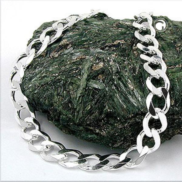 Kette 11x3mm Weitpanzer Silber 925 50cm Kette 11x3mm Weitpanzer Silber 925 50cm