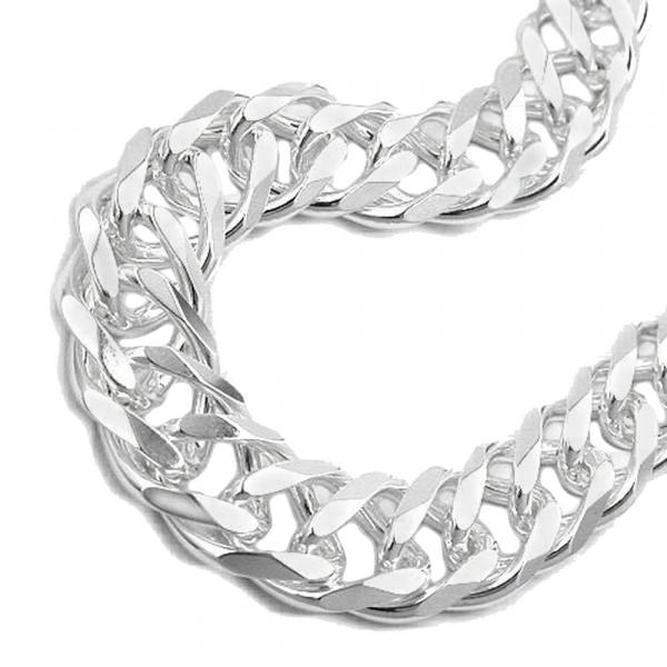 Kette 11x35mm Zwillingspanzer Silber 925 55cm Kette 11x35mm Zwillingspanzer Silber 925 55cm