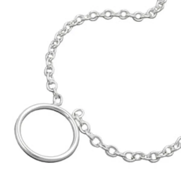 Kette 22mm Ankerkette für Charmeinhänger Silber 925 38cm Kette 22mm Ankerkette für Charmeinhänger Silber 925 38cm