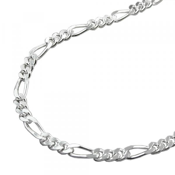 Kette 3mm Figarokette Silber 925 50cm Kette 3mm Figarokette Silber 925 50cm